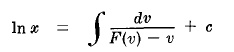 solution to homogeneous eqaution