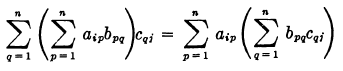 mul;tiplication of matrixes