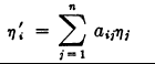set of linear equations