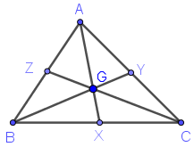 medians of triangle