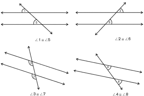 Angle Pairs Formed By Parallel Lines Cut By A Transversal