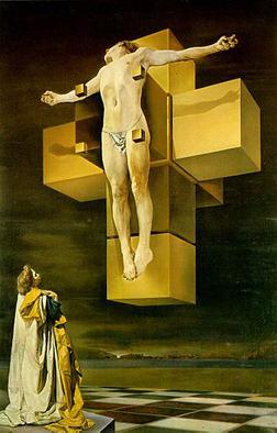 Salvador Dalí's Crucifixion (Corpus Hypercubus).jpg