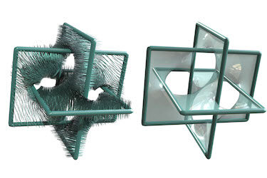 The research describes a new algorithm that solves a classical geometry problem  -- find a surface of minimal area bordered by an arbitrarily prescribed boundary curve..jpg