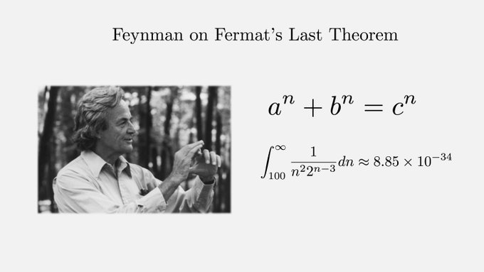 Feynman on Fermat's Last Theorem.jpg