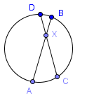 two chord intersecting