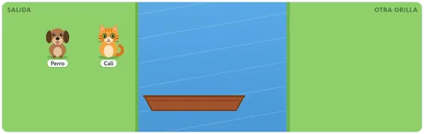 Cali cruza el río – juega gratis en línea