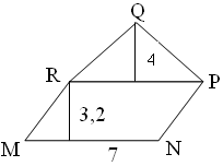 фогурата MNPQR