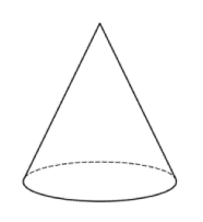 Shown is a solid shape. What is the mathematical name for the shape? 