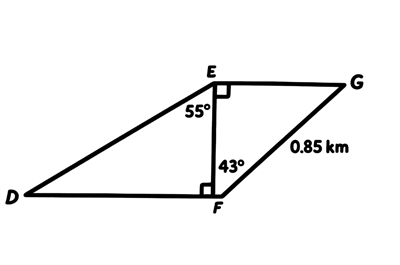The length of DF is what?