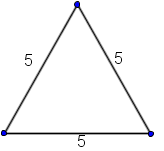 Choose the type of given triangle:
